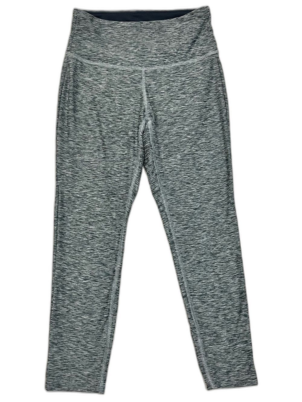 New Balance Heather Gray High-Waist Cropped Leggings Women’s Size Small